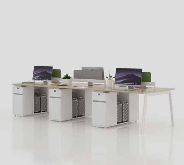 鋼架職員桌-31 鋼架職員桌-31